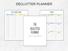 Load image into Gallery viewer, Declutter Planner Printable Bundle
