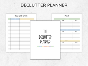 Declutter Planner Printable Bundle