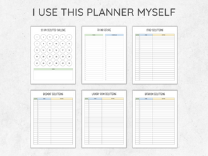 Declutter Planner Printable Bundle